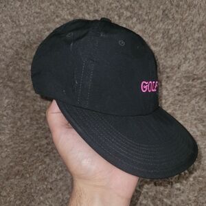 Golf Wang Black and Pink Hat